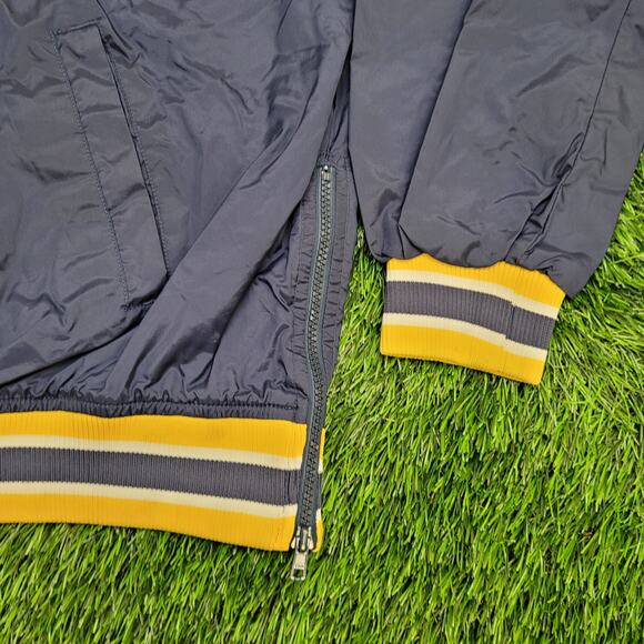 Vintage Eastbay Pullover Windbreaker Large 23x23 Boxy Blue - Picture 15 of 15